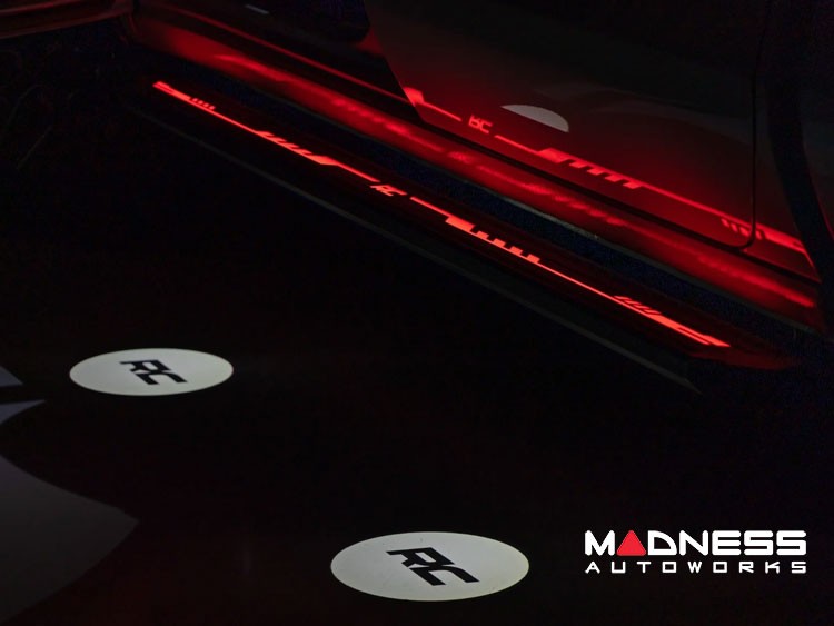 Dodge Ram 1500 Side Steps - Multi-Color LED Running Boards - Crew Cab - Rough Country 