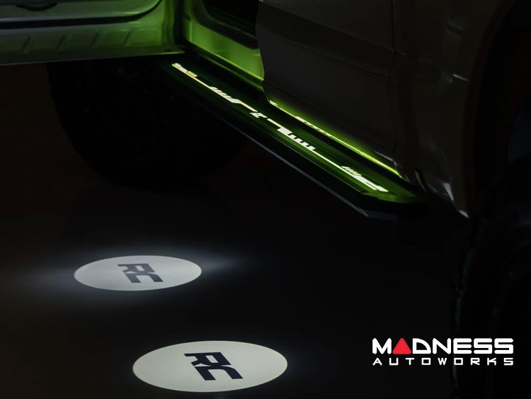 Chevrolet Silverado Side Steps - Multi-Color LED Running Boards - Crew Cab - Rough Country - '19 - '25 & Classic