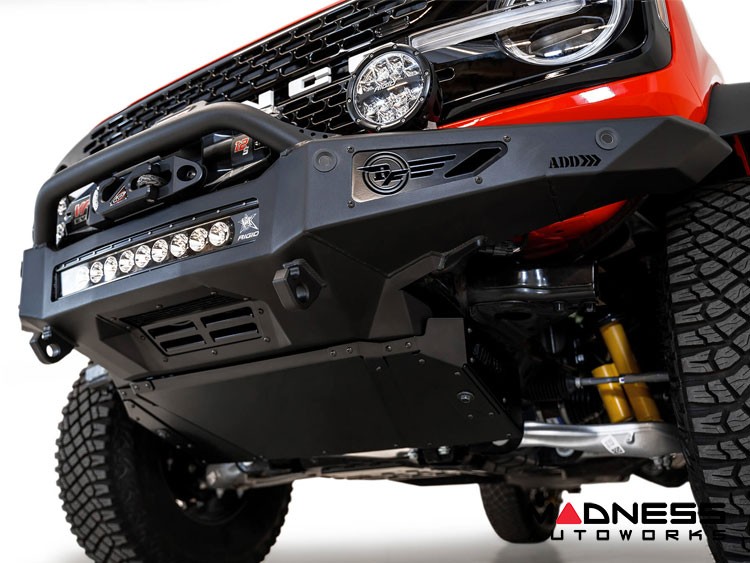 Ford Bronco Winch Bumper - Front - Rock Fighter - ADD