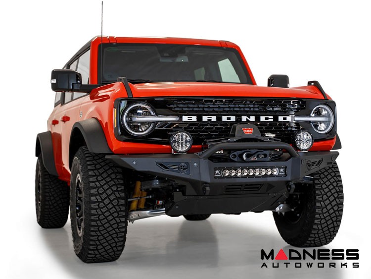 Ford Bronco Winch Bumper - Front - Rock Fighter - ADD