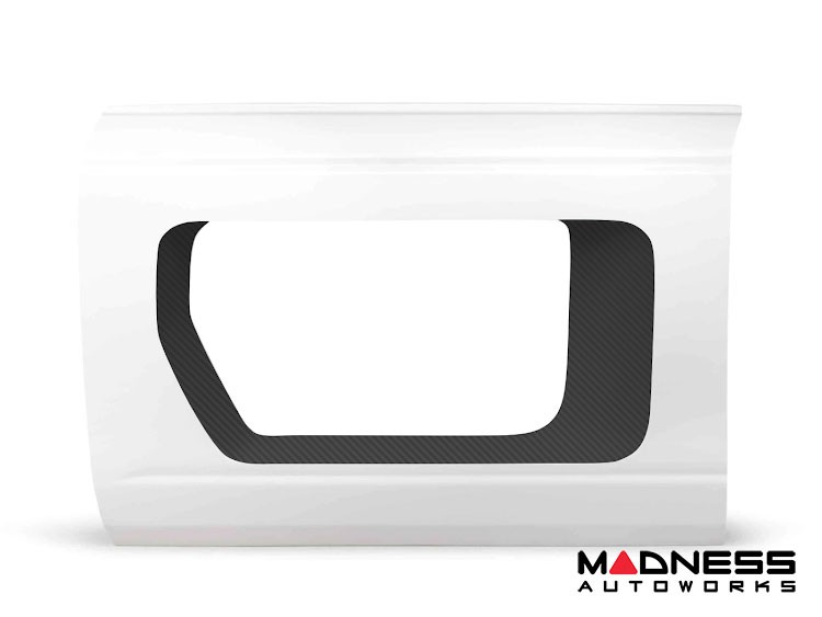 Ford Bronco Halo Doors - Anderson Composites - 4 Door - Fiberglass with Carbon Fiber Inserts - Front