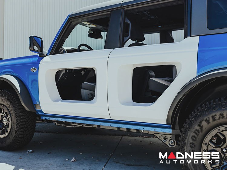 Ford Bronco Halo Doors - Anderson Composites - 4 Door - Fiberglass - Front