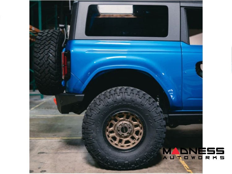 Ford Bronco Fenders - Full Replacement - Widebody - Fiberglass - Rear - 2 Door