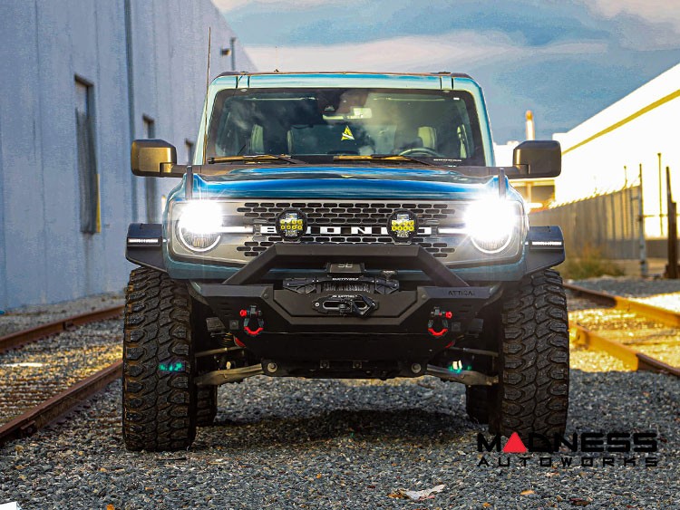 Ford Bronco Fender Flares - 4 Door - Frontier - Front - Attica 4x4