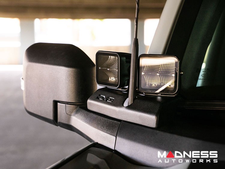 Ford Bronco Light Upgrade - DV8 - LED Pod A-Pillar Mount Kit