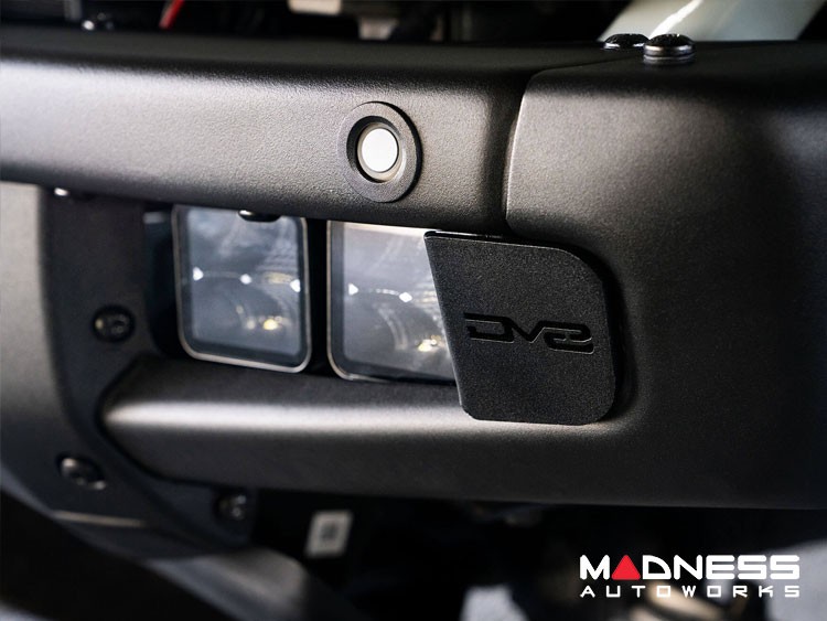 Ford Bronco Light Upgrade - DV8 - LED Pod Factory Bumper Mount Kit