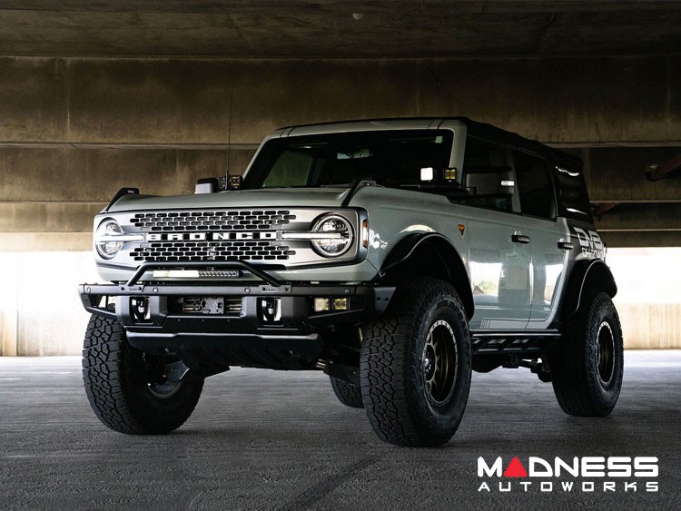 Ford Bronco Light Upgrade - DV8 - LED Pod Factory Bumper Mount Kit