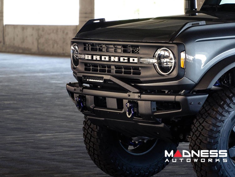 Ford Bronco Bull Bar - Front - Factory Bumper - DV8 - Modular