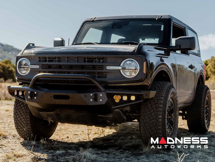 Ford Bronco Light Upgrade - Hybrid Front Bumper - Off Road LED Light Kit