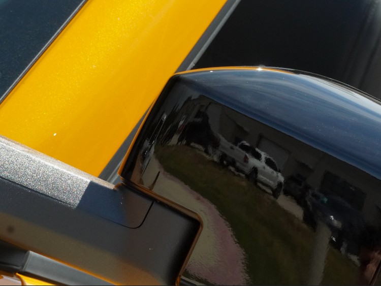 Ford Bronco Rear View Mirror Cover Set - Gloss Black