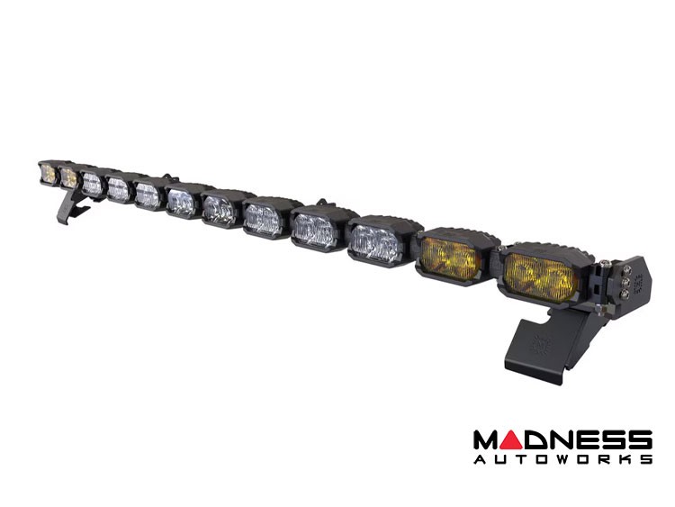 Ford Bronco Light Bar - Roof Mount - Morimoto - 2Banger Light Bar System