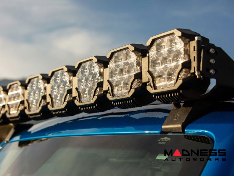 Ford Bronco Light Bar Mount - Roof Mount - Morimoto - Brackets Only