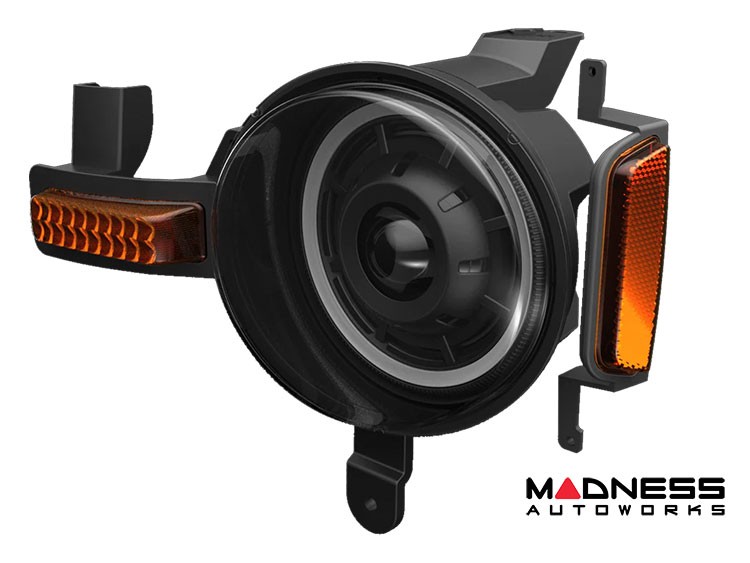 Ford Bronco Head Lights - Oculus Bi-LED Projector - Oracle - Switchback