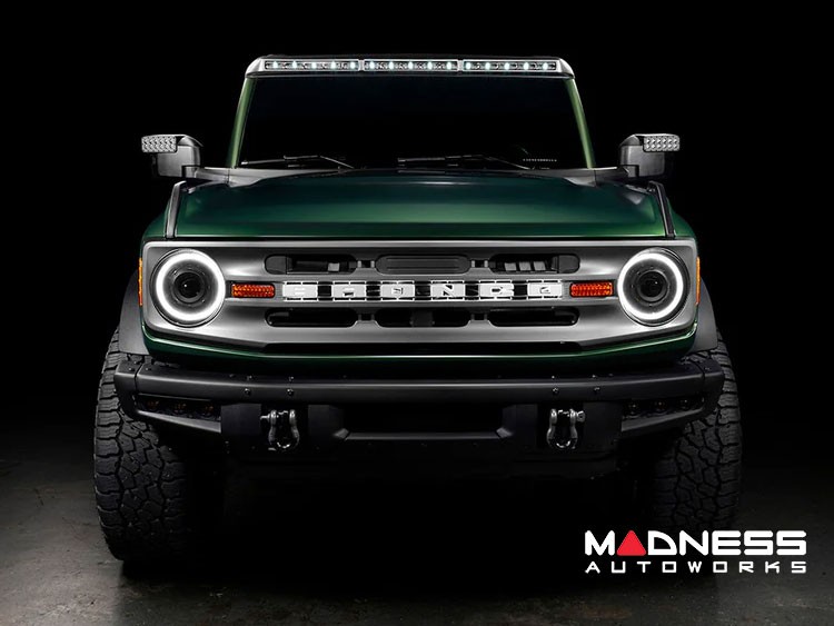 Ford Bronco Head Lights - Oculus Bi-LED Projector - Oracle - Switchback
