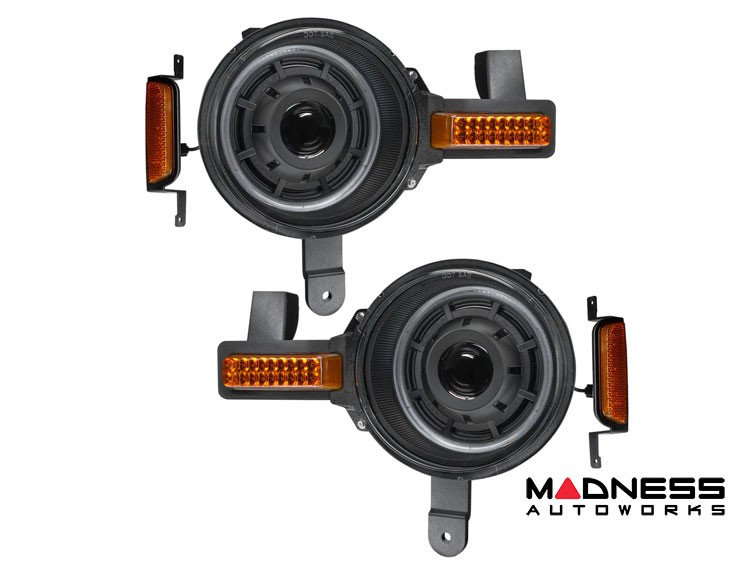 Ford Bronco Head Lights - Oculus Bi-LED Projector - Oracle - Switchback