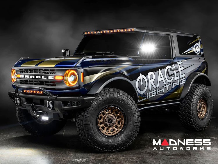 Ford Bronco Head Lights - Oculus Bi-LED Projector - Oracle - Switchback