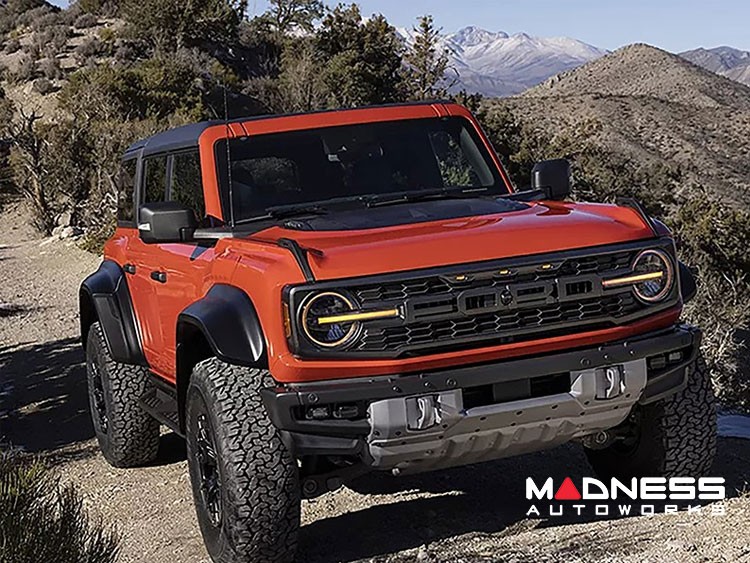 Ford Bronco Skid Plate - Front - Raptor Style 