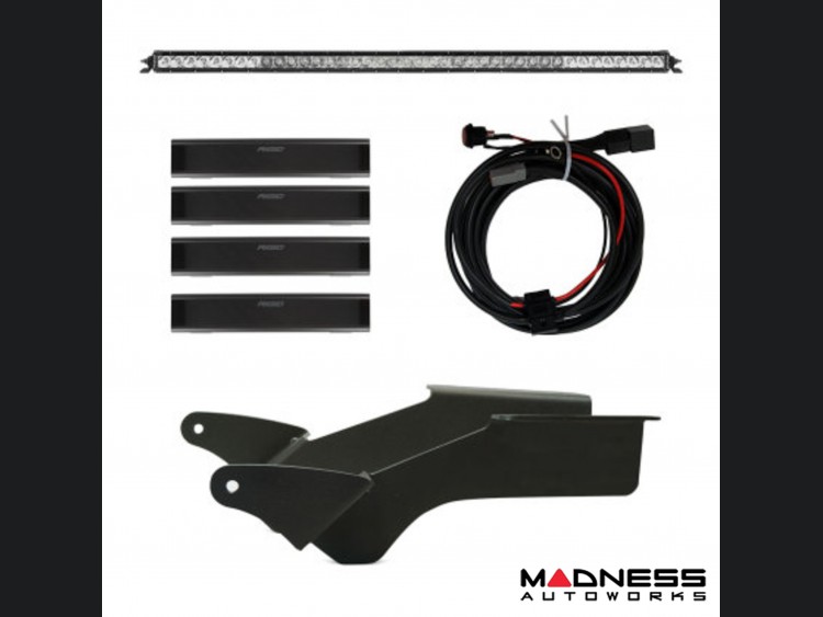 Ford Bronco Light Upgrade - Roof Rack Light Kit - Rigid Industries - Includes S.R. Spot / Flood Combo Bar