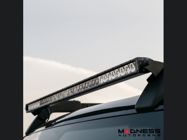 Ford Bronco Light Upgrade - Roof Rack Light Kit - Rigid Industries - Includes S.R. Spot / Flood Combo Bar