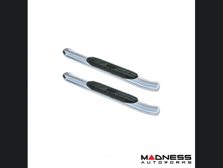 Ford Bronco Nerf Step Bars - 2 Door - Pro Traxx 4 Oval - Polished - Westin