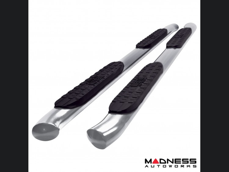 Ford Bronco Side Steps - 4 Door - PRO TRAXX Nerf Step Bars - Polished - Westin 