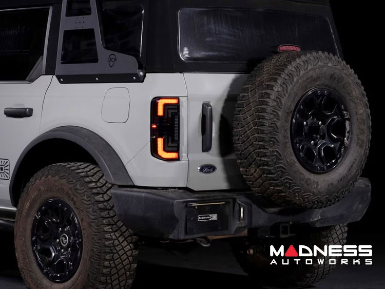 Ford Bronco Tail Lights - Low Profile - Morimoto - XB LED - Red