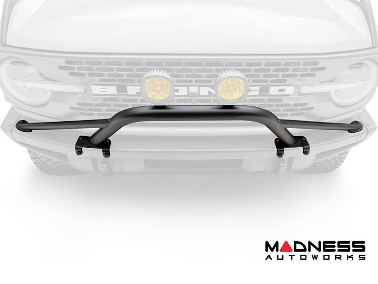 Ford Bronco Bull Bar - Front - Factory Bumper - ZROADZ - Prerunner Bar - No Lights