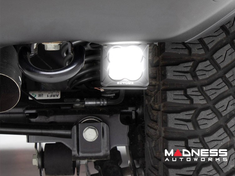 Ford Bronco Lighting Upgrade - ZROADZ - Rear Bumper Pod Light Kit - 3in White LED Pods