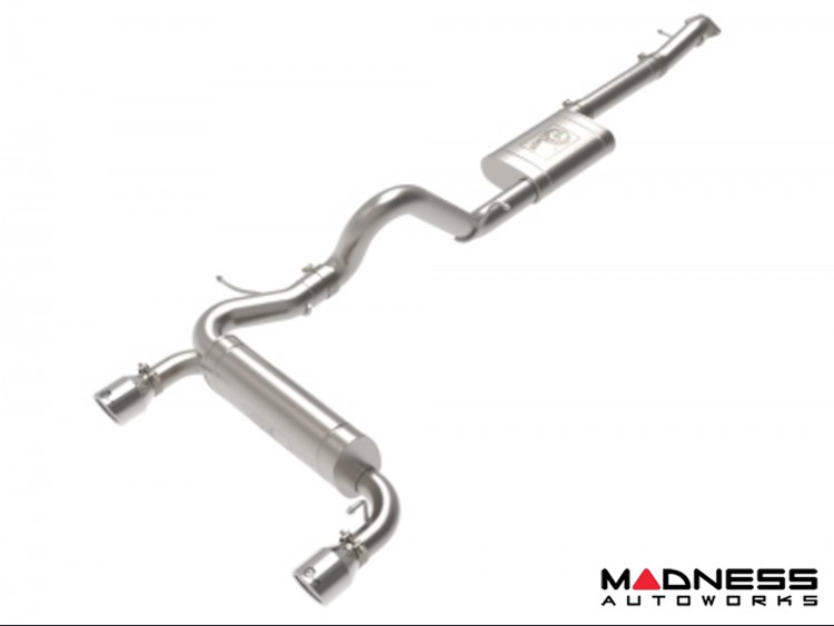 Ford Bronco Performance Exhaust System - Cat Back - Vulcan Series - Dual Exit - aFe - 3"  