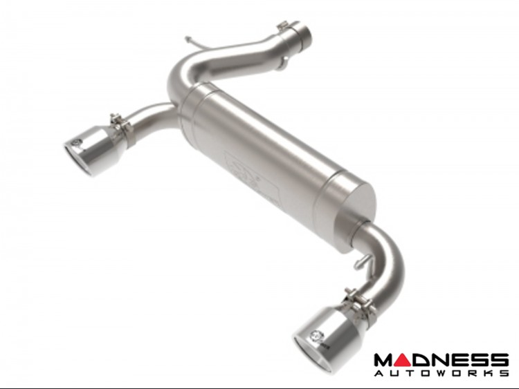 Ford Bronco Performance Exhaust System - Axle Back - Dual Exit - Vulcan Series - AFE - 3" - Polished Tips