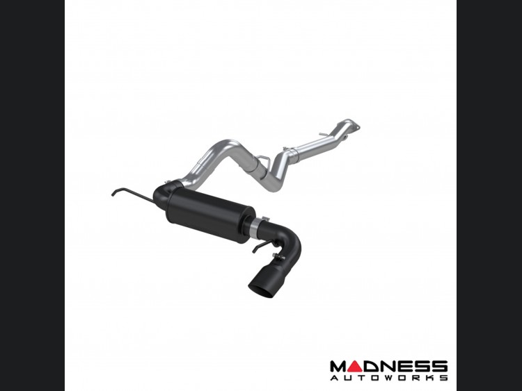 Ford Bronco Performance Exhaust System - Cat Back - MBRP - Aluminized Black - High Clearance - 3"