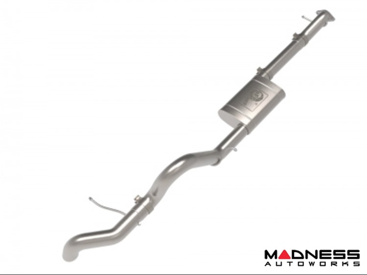 Ford Bronco Performance Exhaust System - Axle Back - Single Exist - AFE - 3" - Polished Tip