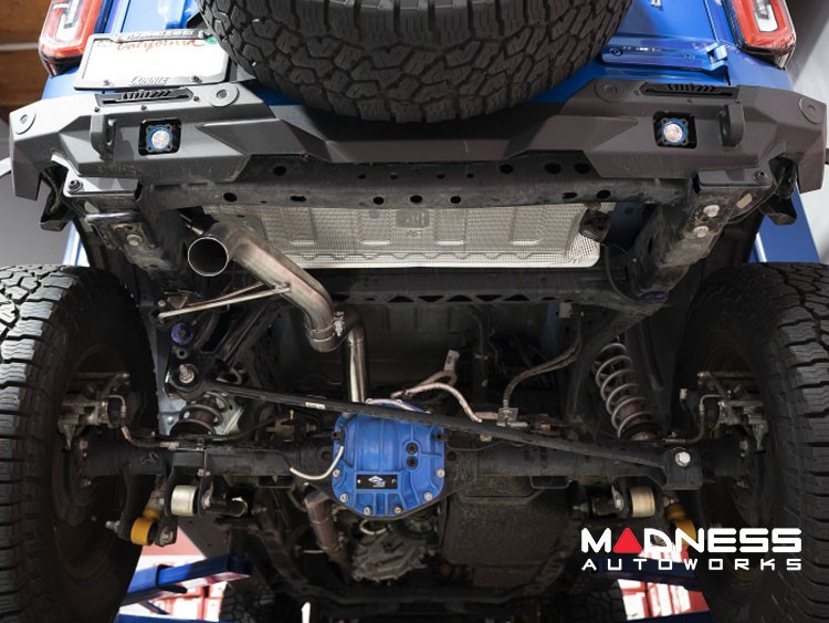 Ford Bronco Performance Exhaust System - Muffler Delete - Injen - 3"