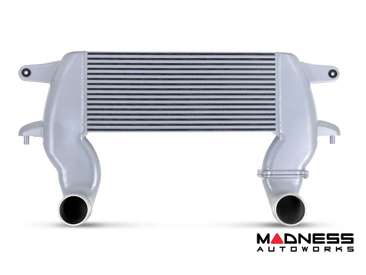 Ford Bronco Performance Intercooler Kit - 2.7L EcoBoost - Mishimoto - High-Mount - Black Pipes Silver Core