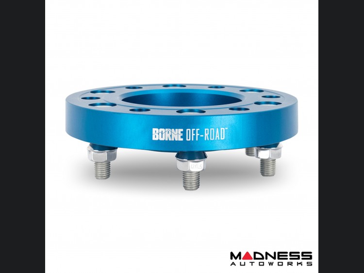 Ford Bronco Wheel Spacers - Set of 2 - 30mm - M12 - Blue