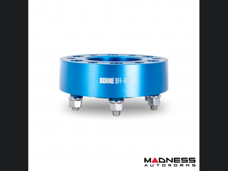 Ford Bronco Wheel Spacers - Set of 2 - 35MM - M12 - Mishimoto Borne Blue