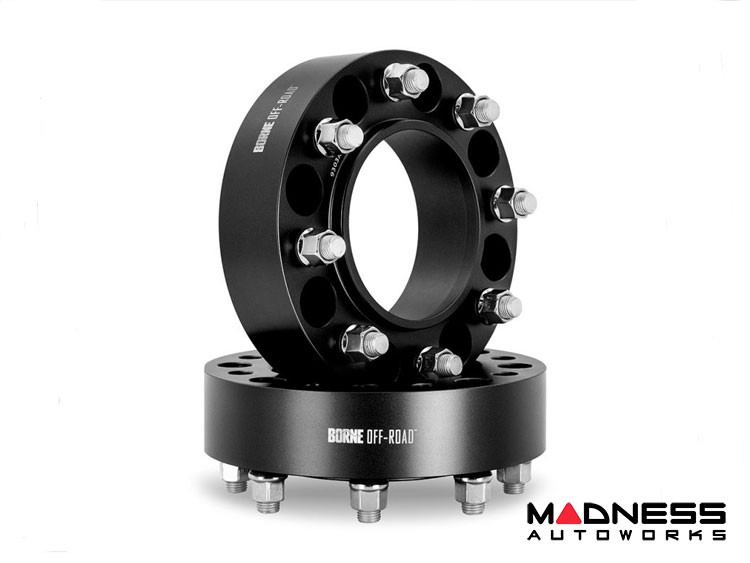 Ford Bronco Wheel Spacers - Borne - 50MM - Set of 2 - Black 