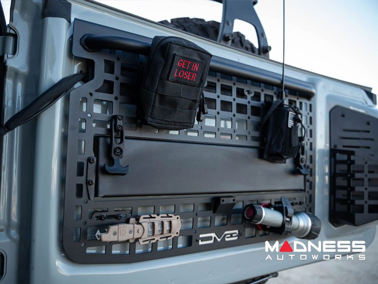 Ford Bronco Interior Upgrade - Tailgate Molle Panel - DV8