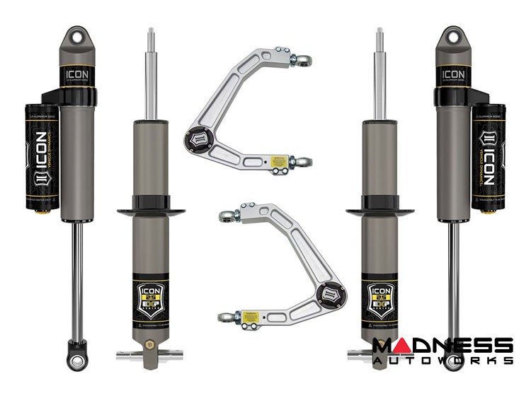 Chevrolet Silverado 1500 4WD Suspension System - Stage 3 - 2.5 EXP Coilovers - Billet UCA