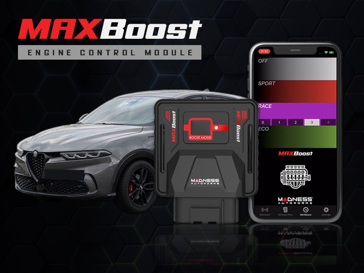 Alfa Romeo Tonale Engine Control Module - MAXBoost by MADNESS Autoworks - 2.0L 