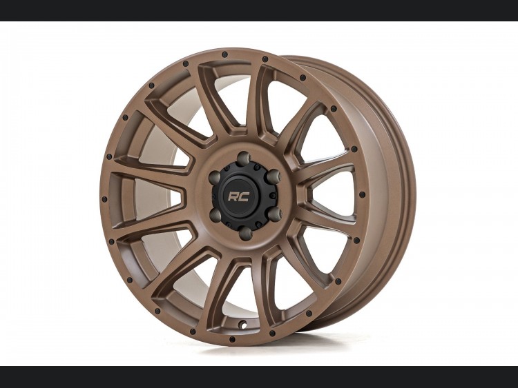 Custom Wheel 90 Series Wheel - One-Piece - Bronze | 20x10 | 6x5.5 | -19mm - Rough Country