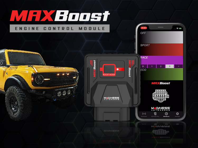 Ford Bronco Engine Control Module - MAXBoost by MADNESS Autoworks - 2.3L EcoBoost I-4